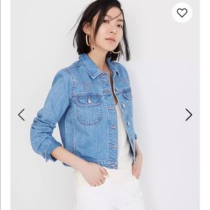 Madewell The Crop Jean Jacket: Western Edition